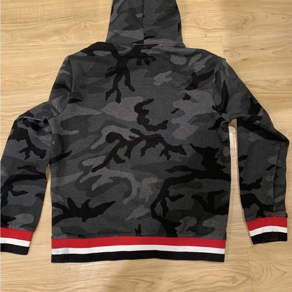Polo Ralph Lauren Men’s P-Wing Stadium Camo Black Pullover Hoodie NWT Medium - Picture 2 of 5